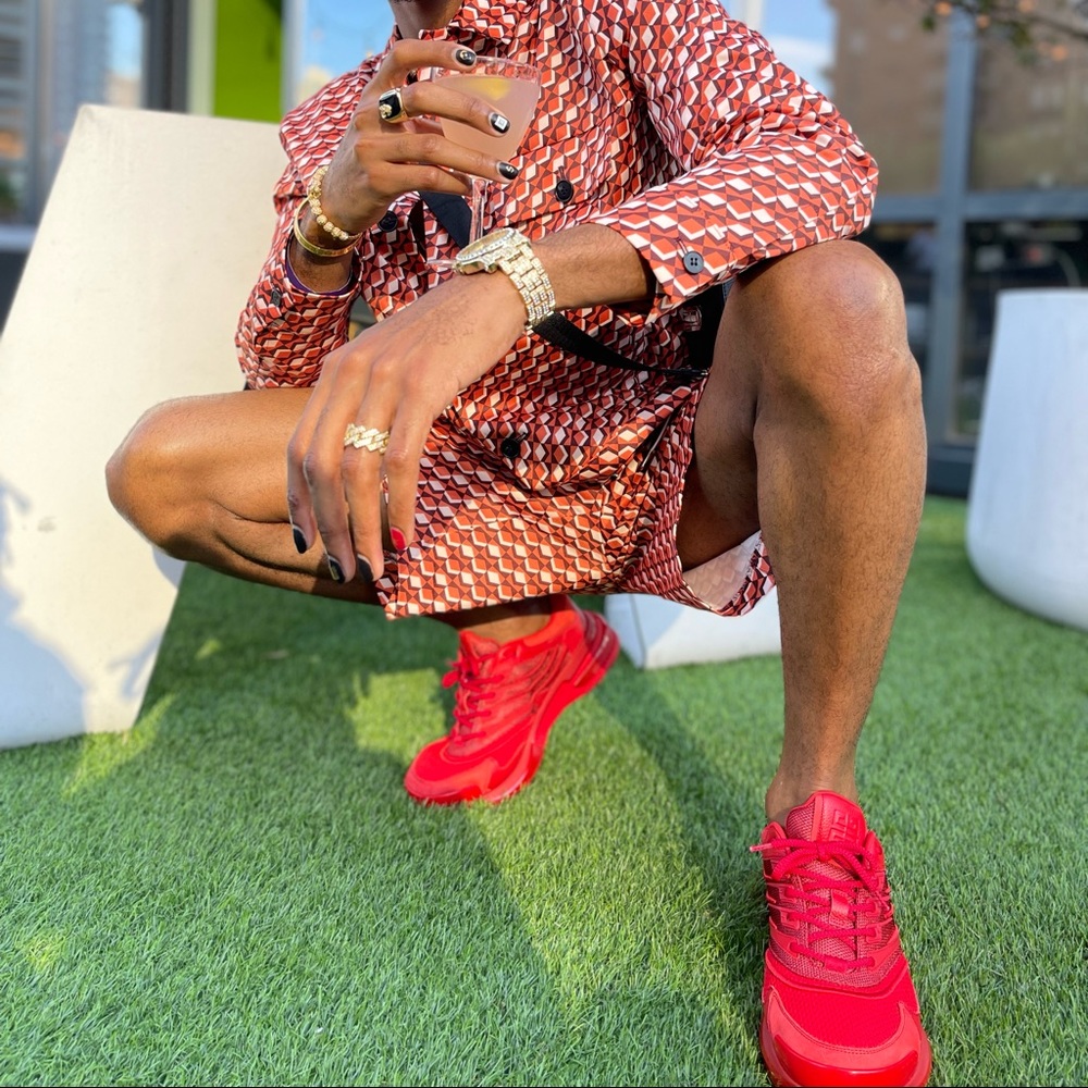 Givenchy Red Sneakers